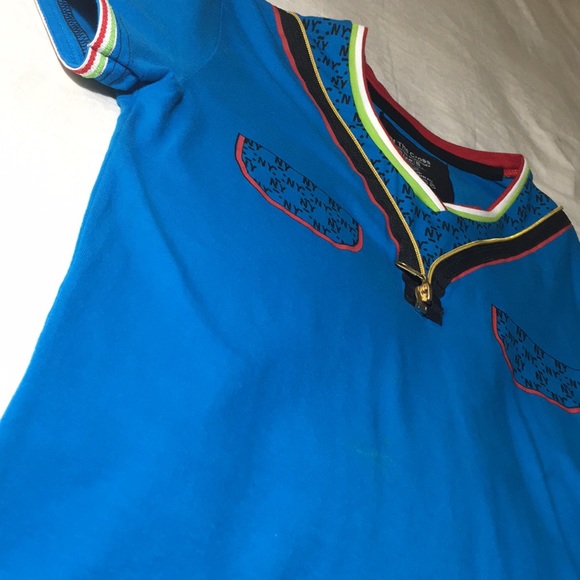 Of The Cross; Blue “NY” Shirt - Picture 3 of 4